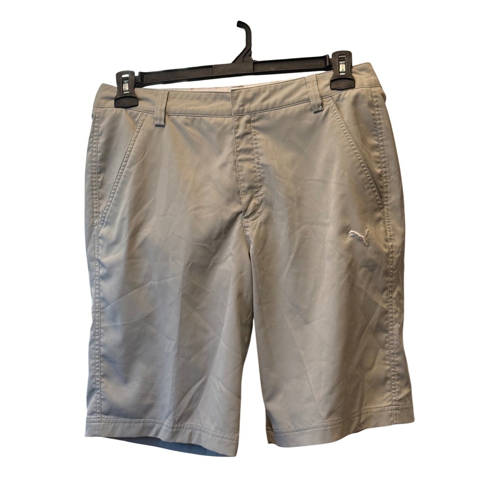 PUMA‎ Golf Mens Grey Performance Stretch Shorts Style 562650 Size 30